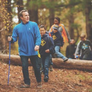 Cub Scouts Hiking